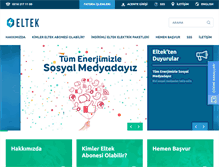 Tablet Screenshot of eltekenerji.com